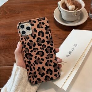 Leopard iPhone 12 Case Cute iPhone 12 Pro Case Leopard Print